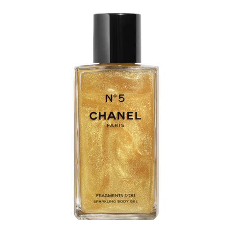 chanel no 5 gold gel|Chanel body cream 5 oz.